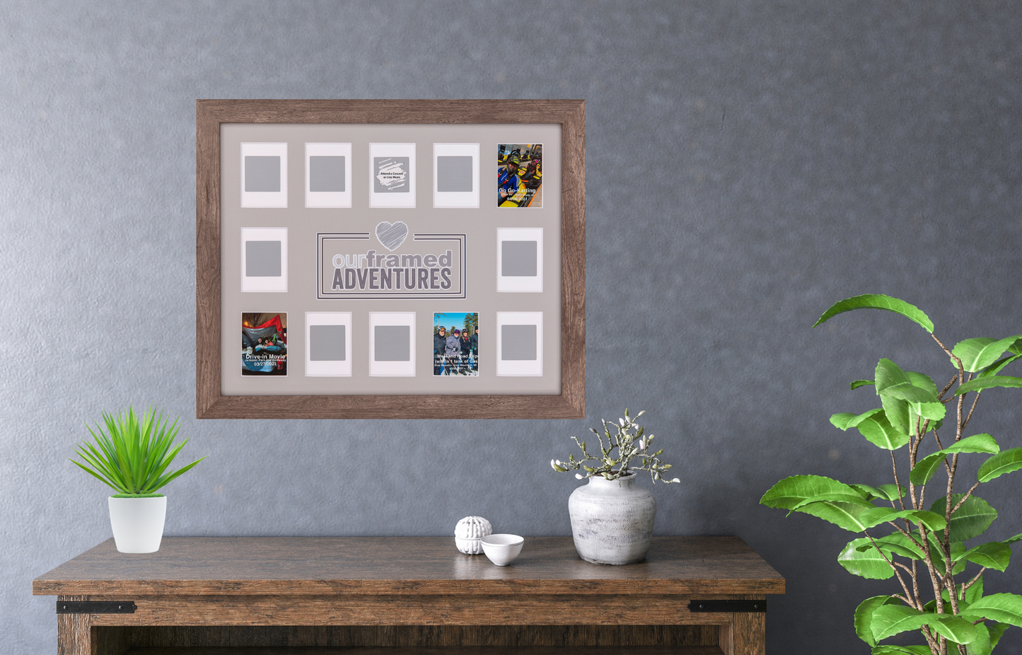 Family Scratch Off Adventure Board - 12 Zones