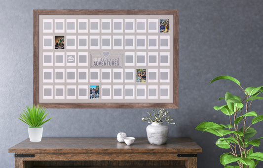 Couples Scratch Off Adventure Board - 52 Zones