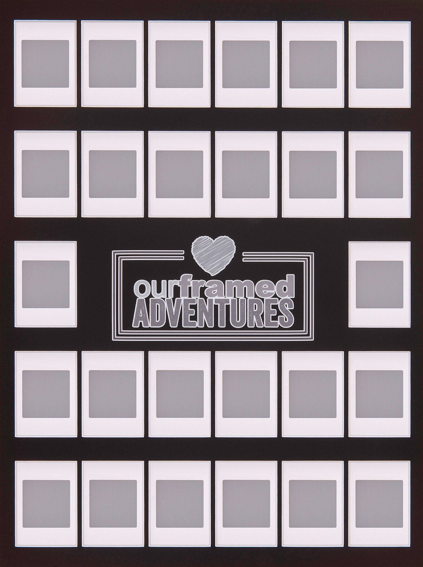 Family Scratch Off Adventure Board - 26 Zones