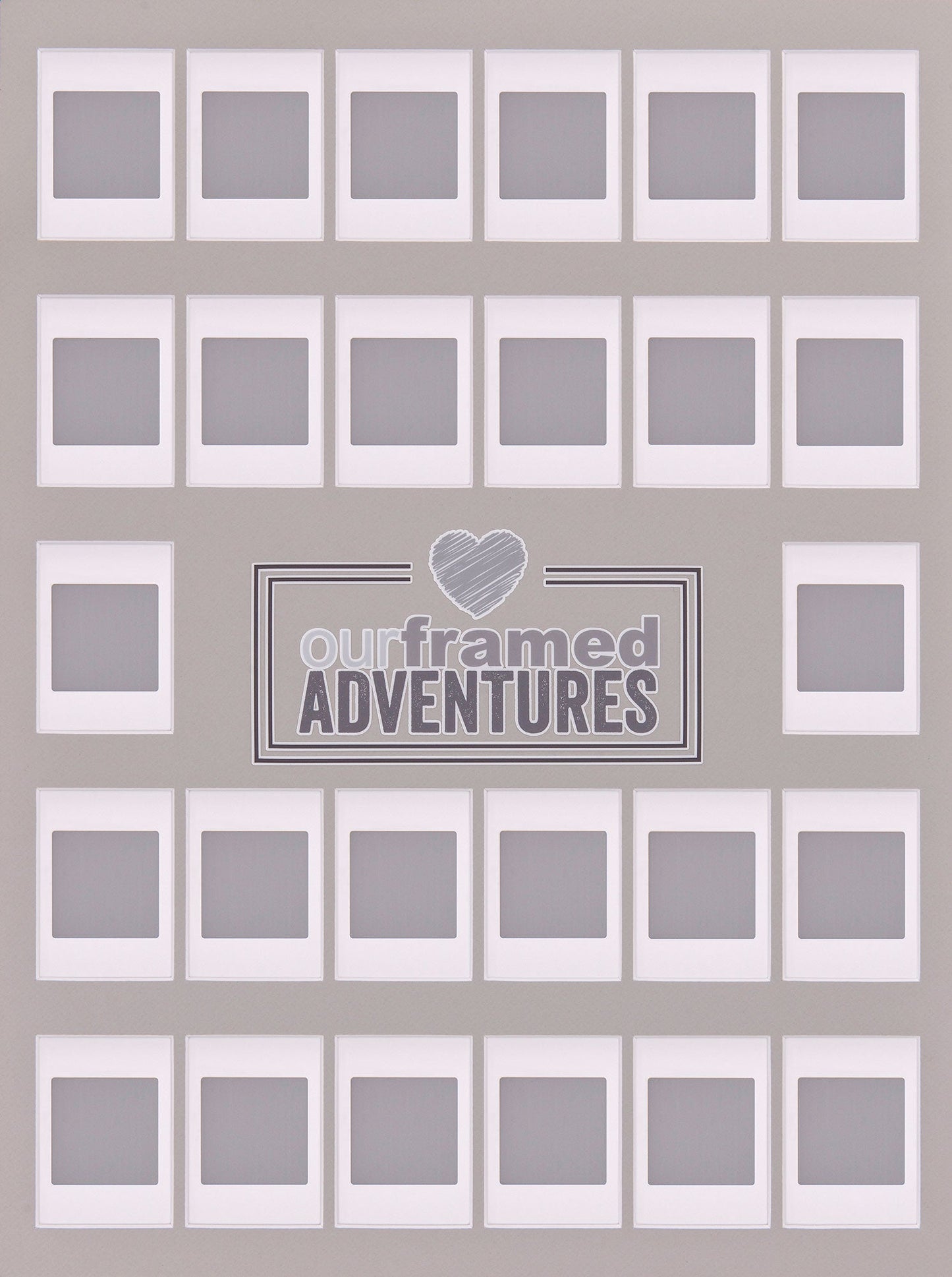 Family Scratch Off Adventure Board - 26 Zones