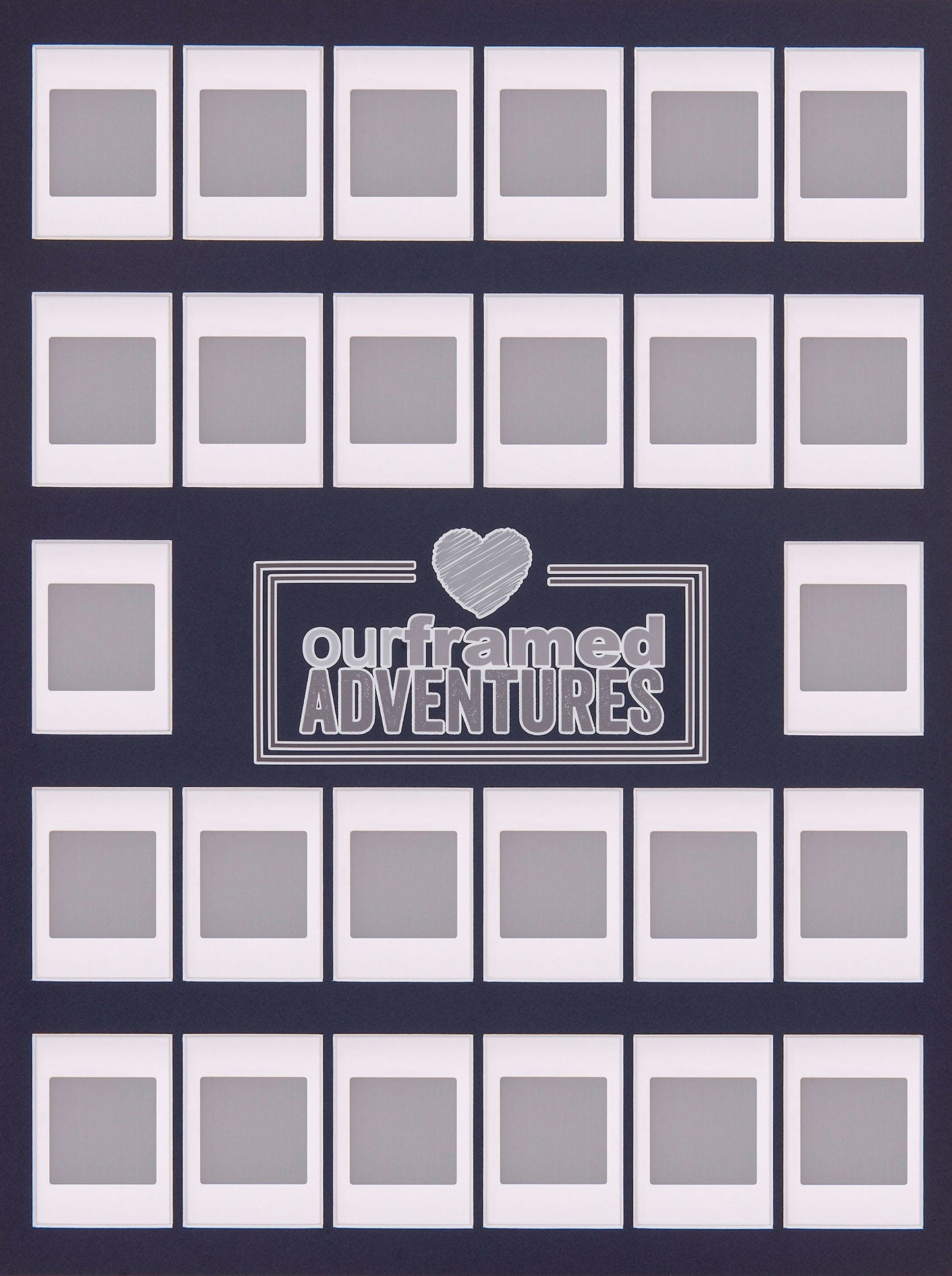 Family Scratch Off Adventure Board - 26 Zones