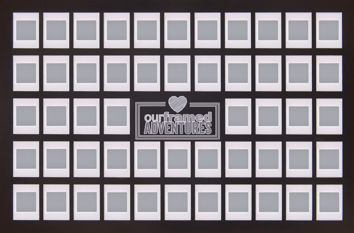 Couples Scratch Off Adventure Board - 52 Zones
