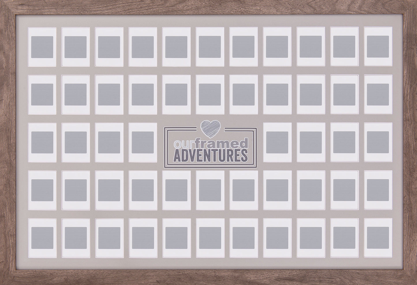 Couples Scratch Off Adventure Board - 52 Zones