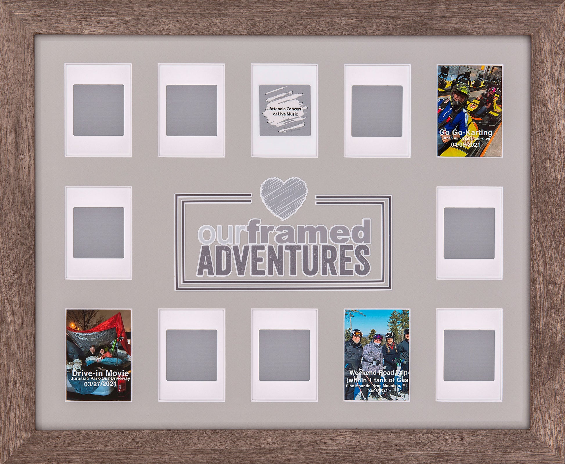 Couple Adventure Book - Keep It In A Frame 2021