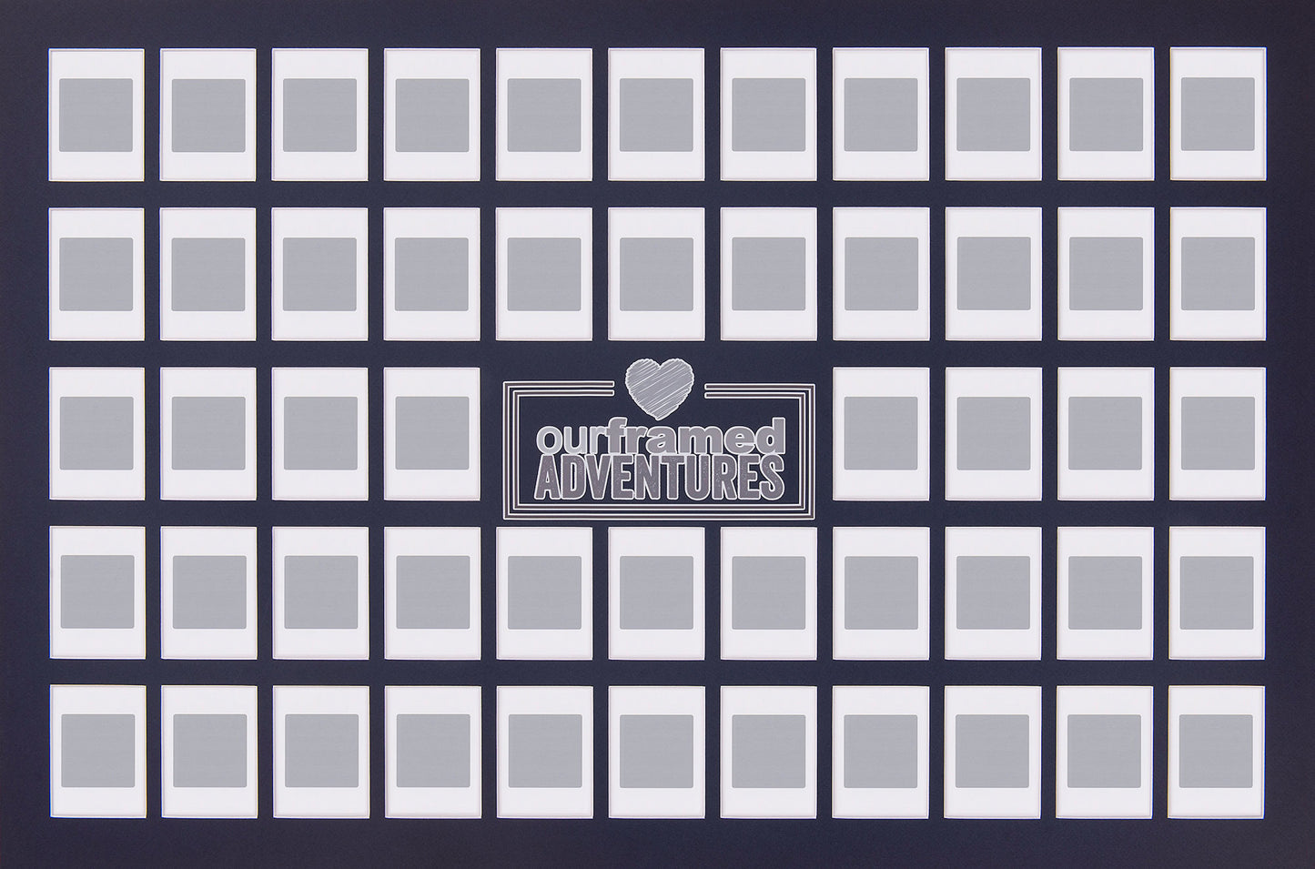 Couples Scratch Off Adventure Board - 52 Zones